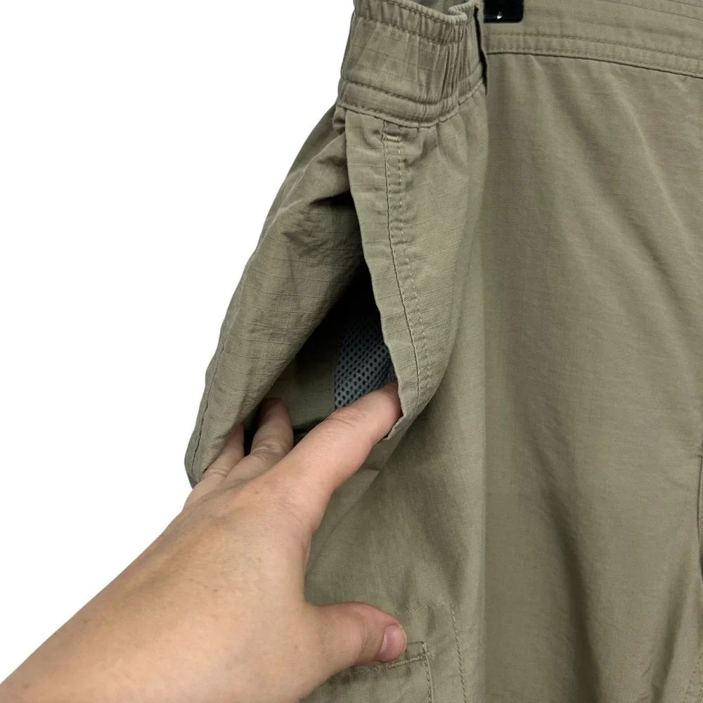 Columbia Convertible Cargo Hiking Pants XXL 32 Zip Off Outdoor Travel Trail Gorp